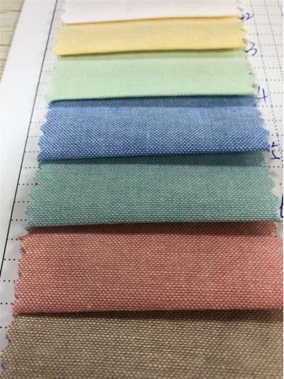 ZJ-XBZ 20635-B1007 精品牛津紡 成份：70%棉 30%滌 克重：135g 側面照